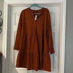 COPY - Maxwell long sleeve tiered dress
